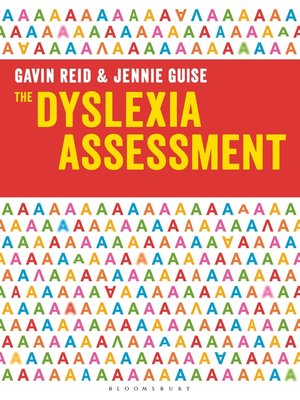 cover image of The Dyslexia Assessment